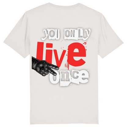 YOU ONLY LIVE ONCE - Bikershirt für Herren