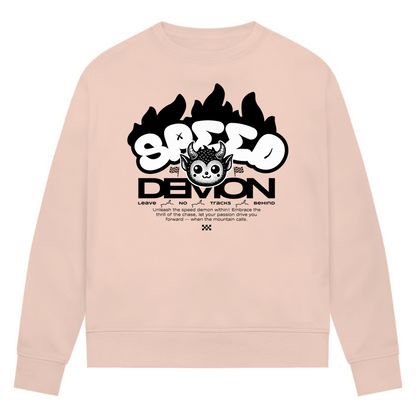 SPEED DEMON - Damen Premium Biker Sweatshirt