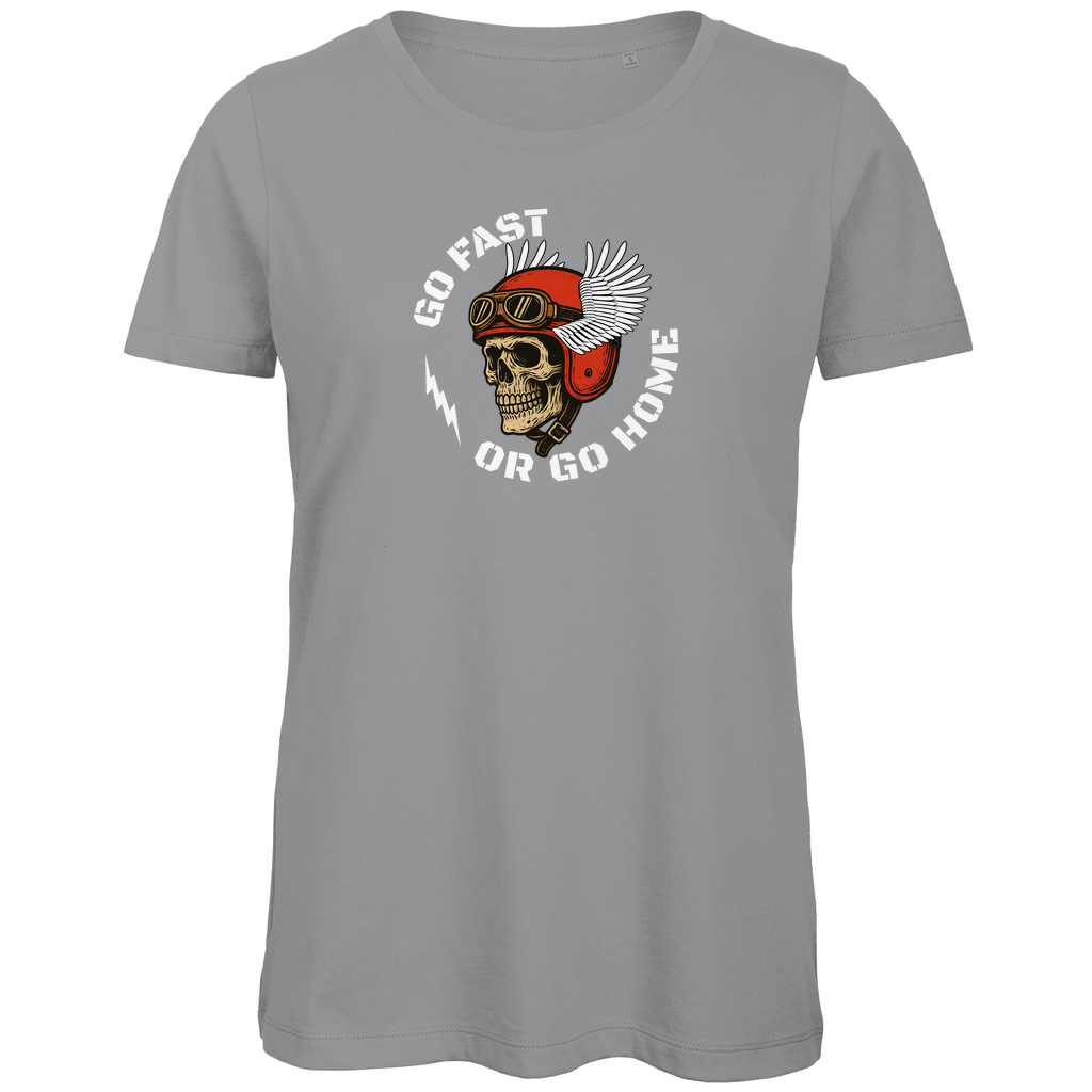 GO FAST OR GO HOME - Bikershirt für Frauen