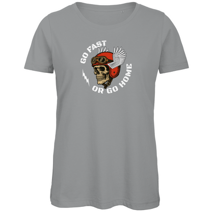 GO FAST OR GO HOME - Bikershirt für Frauen
