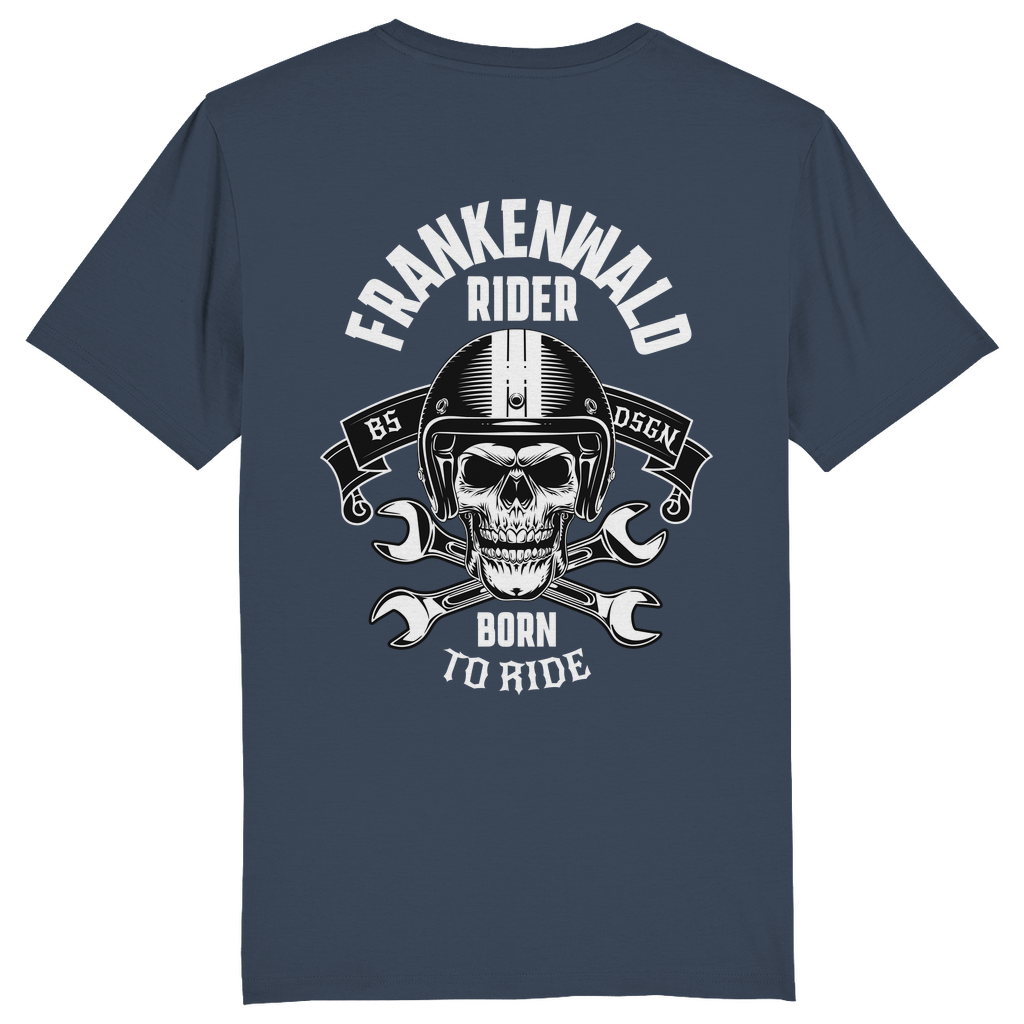 FRANKENWALD RIDER - BORN TO RIDE - Bikershirt für Männer