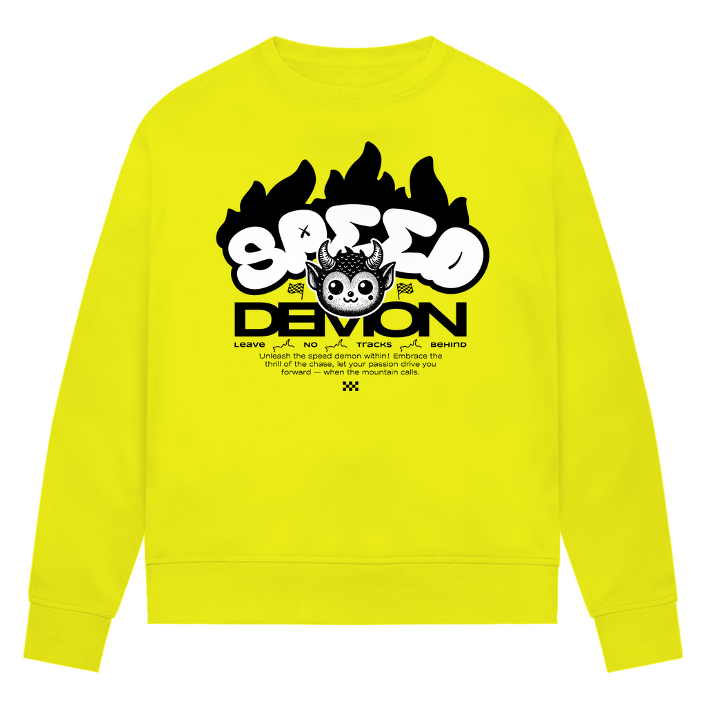 SPEED DEMON - Damen Premium Biker Sweatshirt