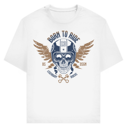 BORN TO RIDE - Herren Bikershirt