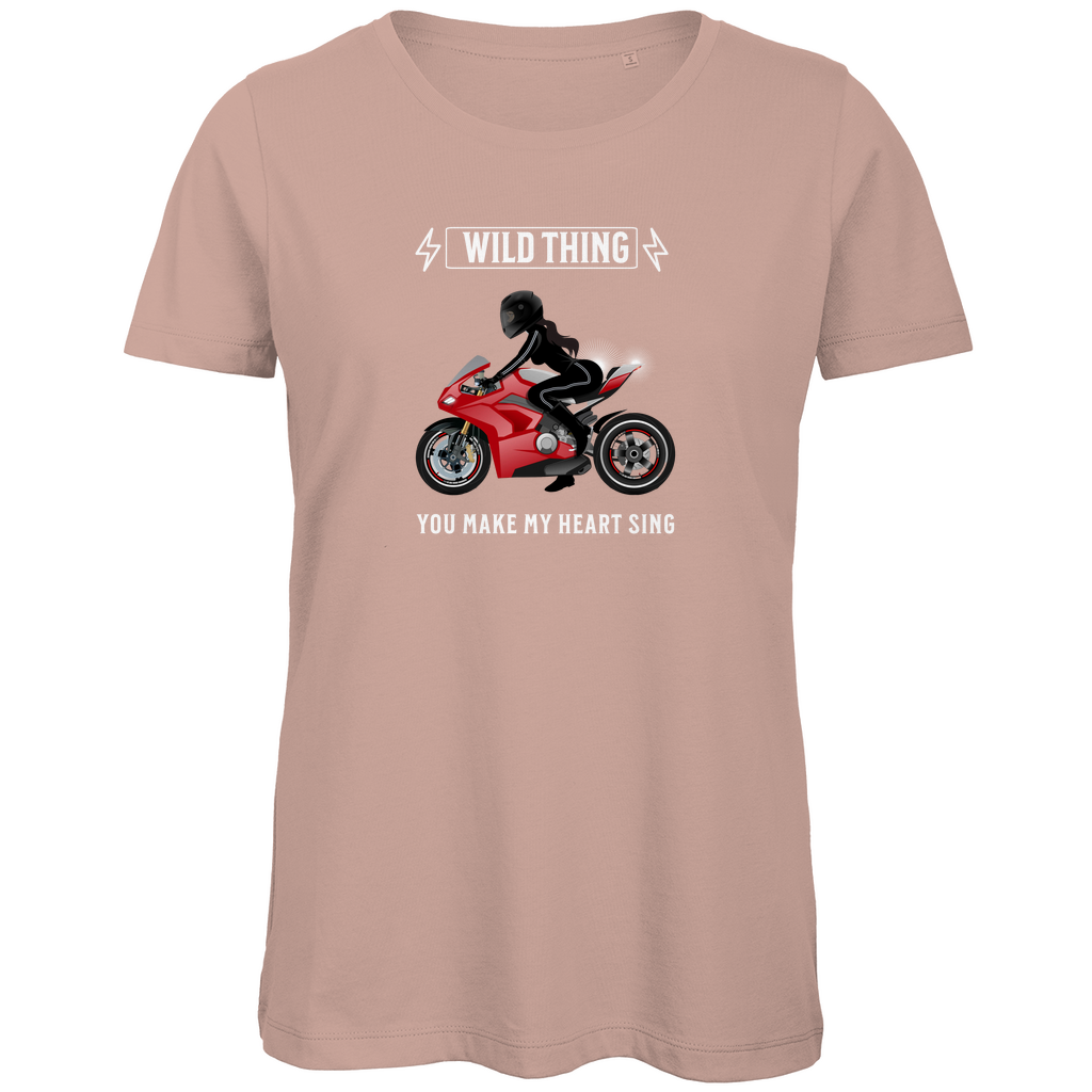 WILD THING - Biker T-Shirt für Frauen