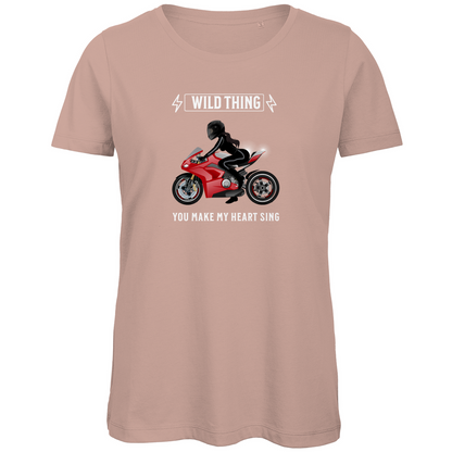 WILD THING - Biker T-Shirt für Frauen