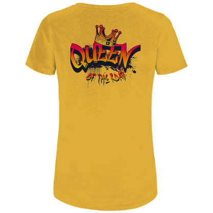 QUEEN OF THE ROAD - Damen Biker T-Shirt