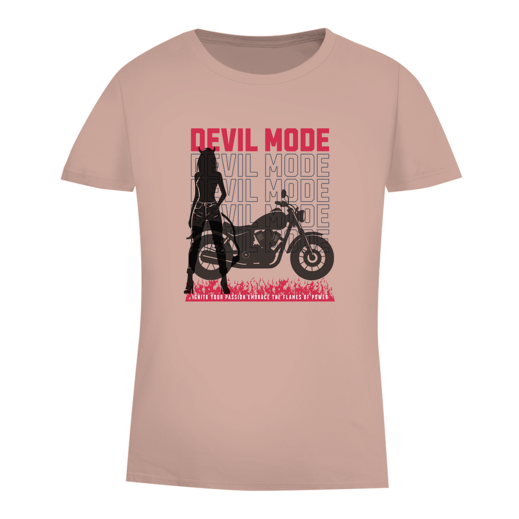 DEVIL MODE - Biker T-Shirt für Frauen