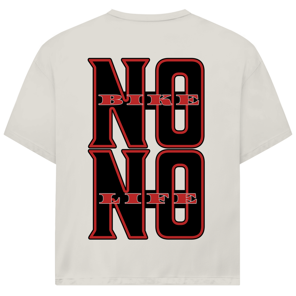 NO BIKE NO LIFE - Oversized Herren T-Shirt