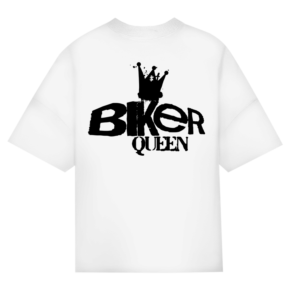 BIKER QUEEN - Biker Damenshirt Oversized