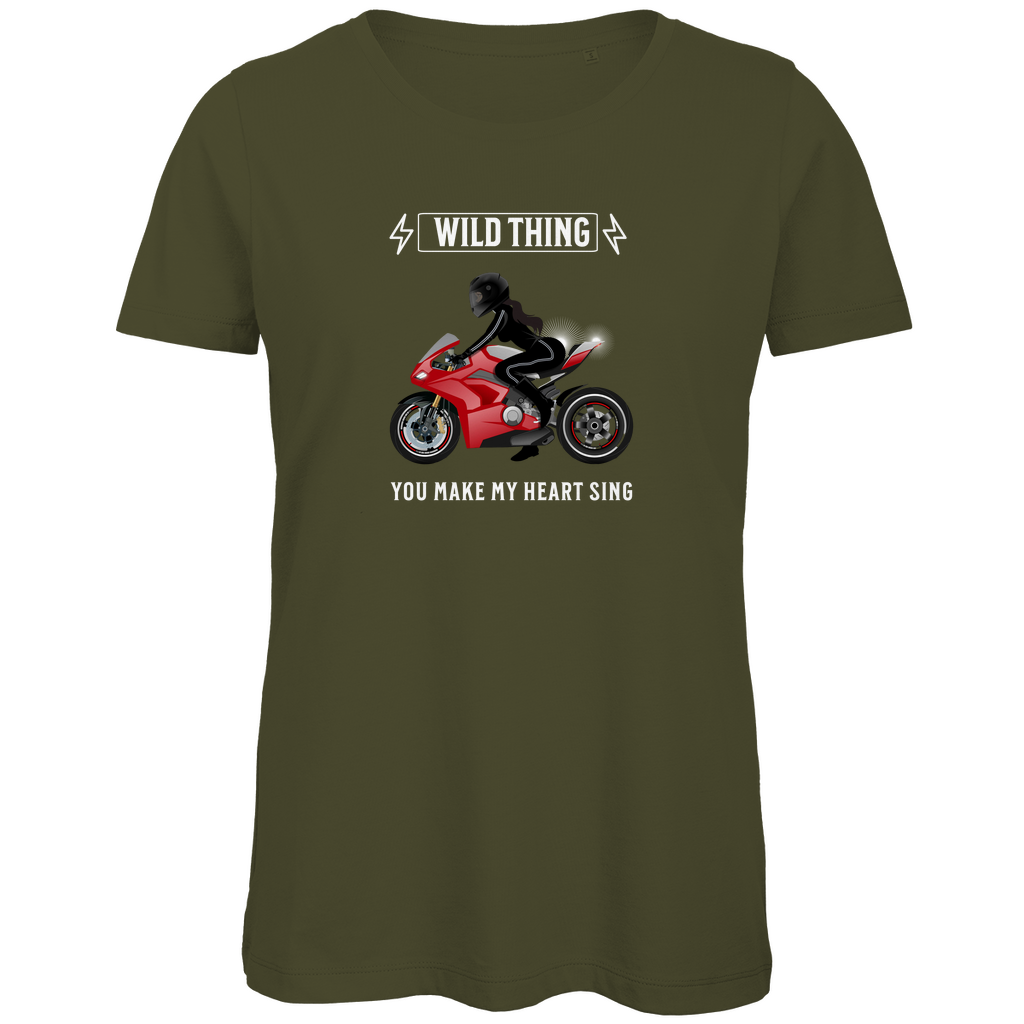 WILD THING - Biker T-Shirt für Frauen