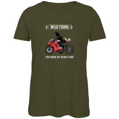 WILD THING - Biker T-Shirt für Frauen