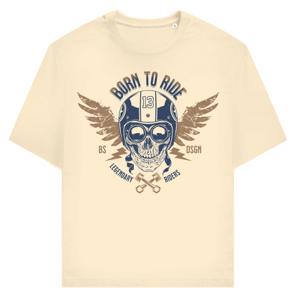 BORN TO RIDE - Herren Bikershirt