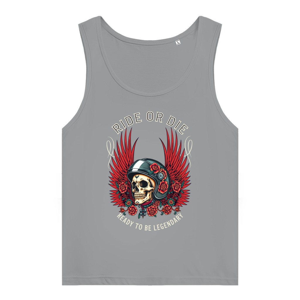 RIDE OR DIE - Damen Biker Tank Top