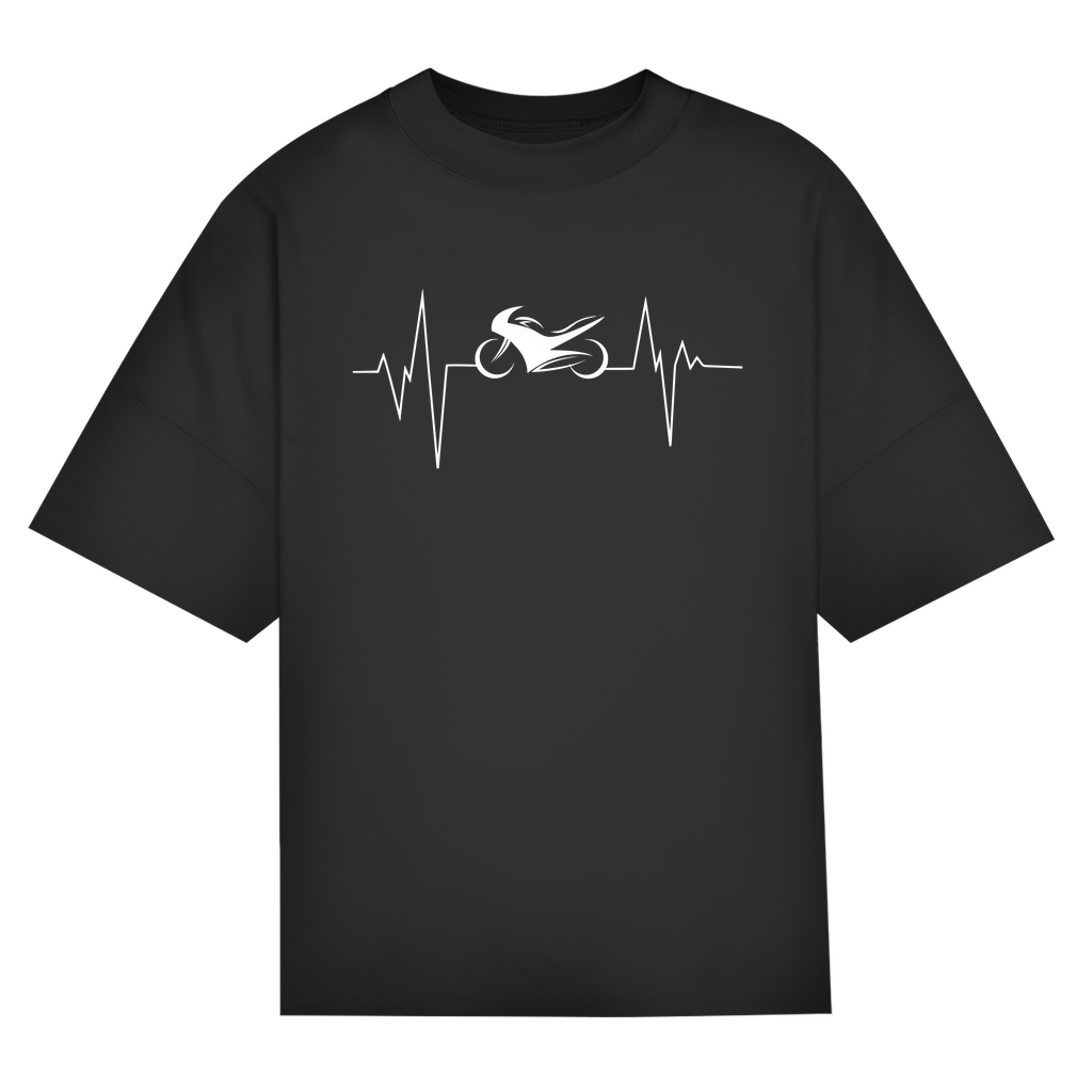 Heartbeat Sport - Oversized Damen T-Shirt