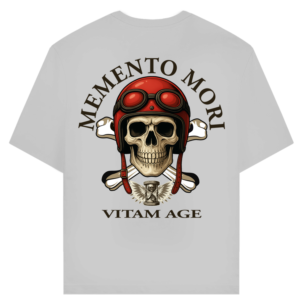 MEMENTO MORI - VITAM AGE - Herren Bikershirt