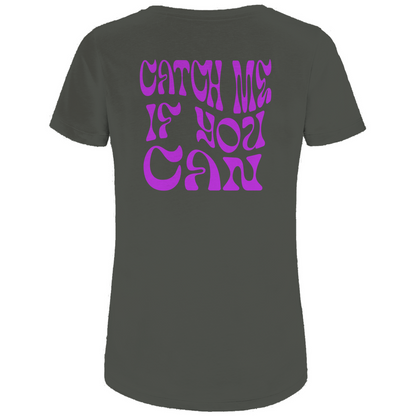 CATCH ME IF YOU CAN - Biker T-Shirt für Frauen