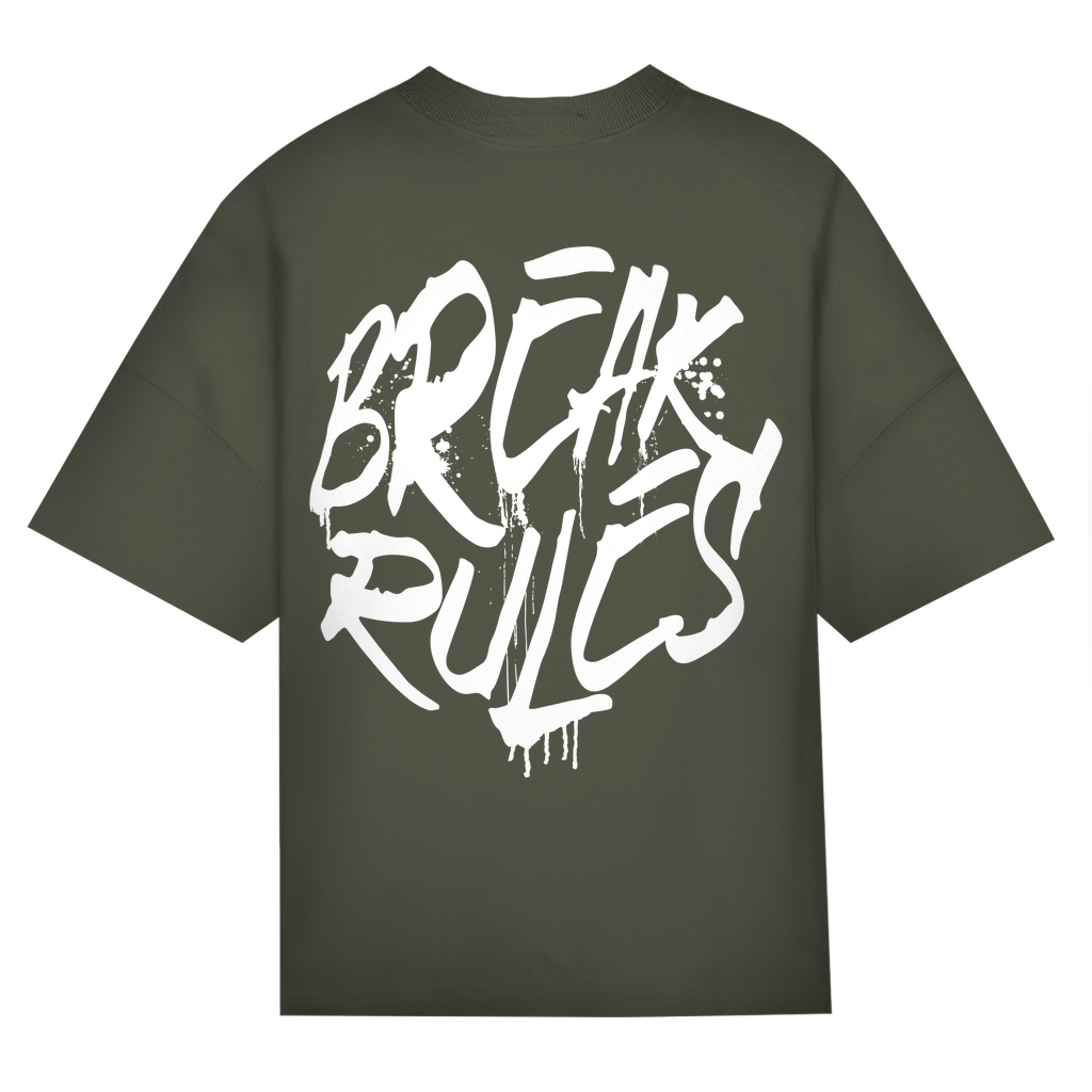 BREAK RULES - Oversized Bikershirt für Damen