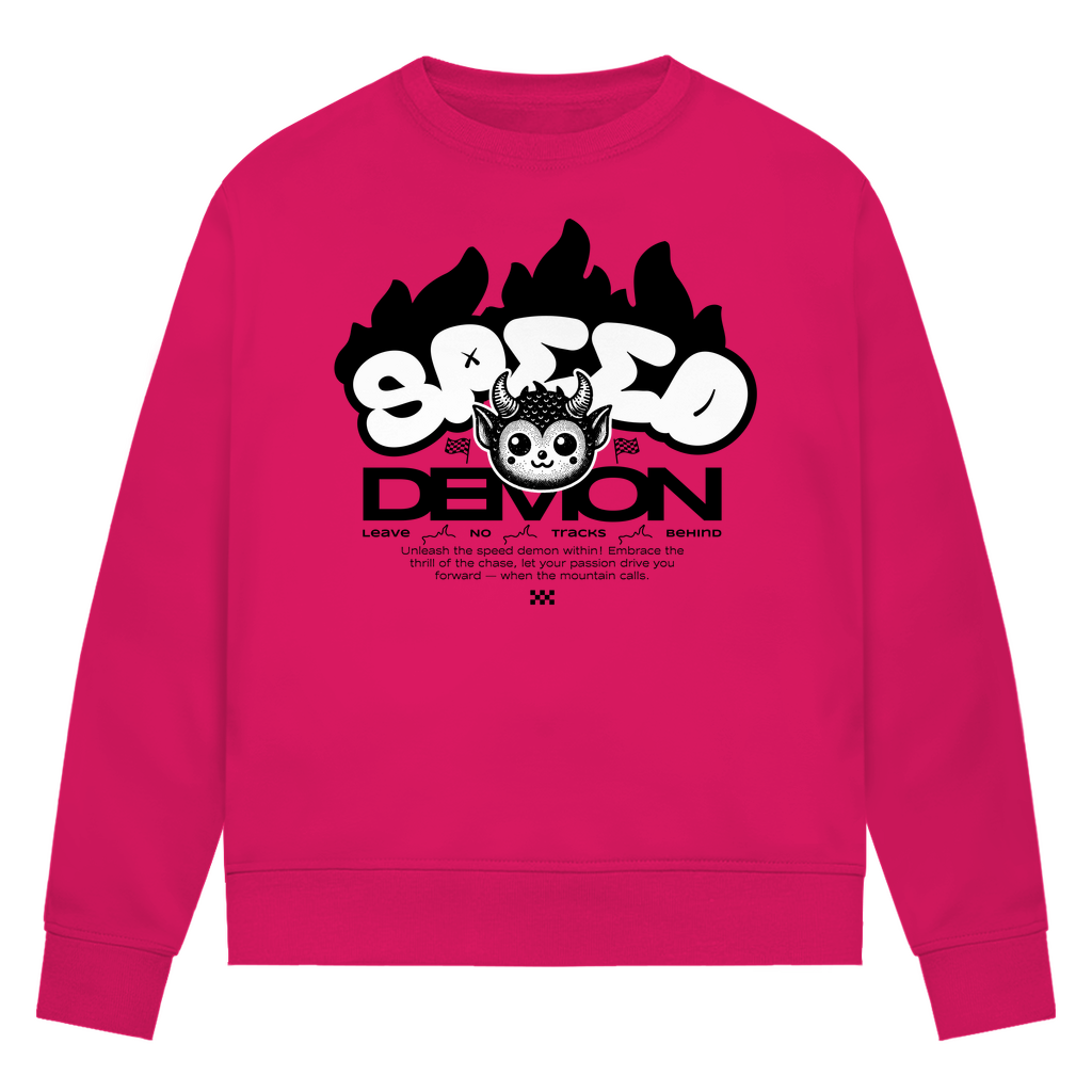 SPEED DEMON - Damen Premium Biker Sweatshirt