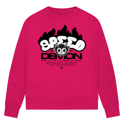 SPEED DEMON - Damen Premium Biker Sweatshirt