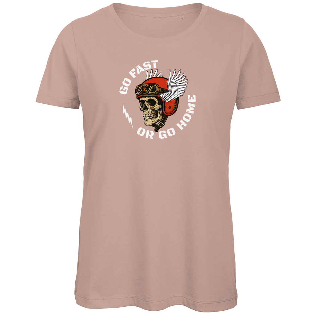 GO FAST OR GO HOME - Bikershirt für Frauen