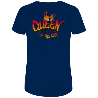 QUEEN OF THE ROAD - Damen Biker T-Shirt