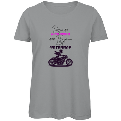 VERGISS DIE HIGHHEELS - Biker T-Shirt für Damen