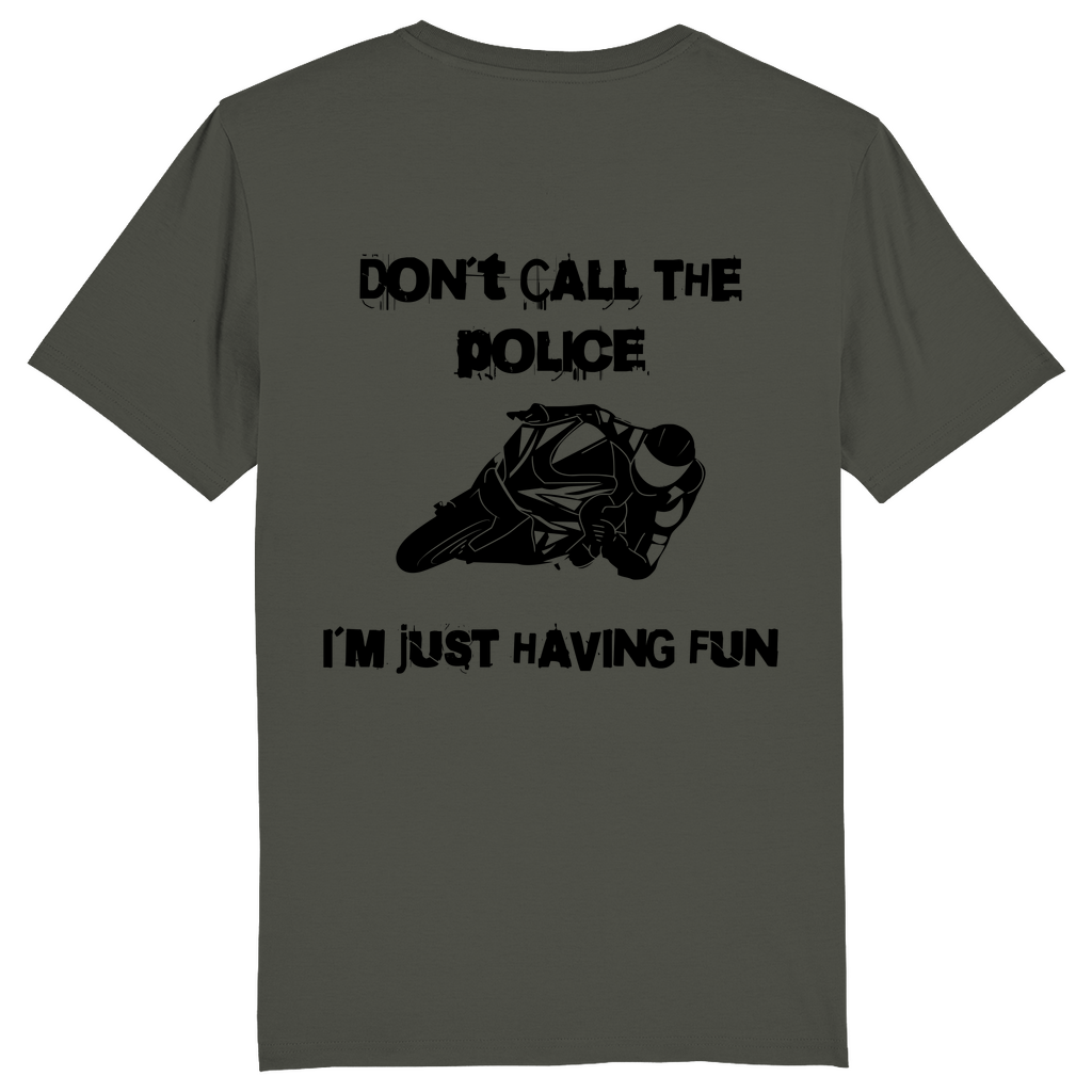 DON'T CALL THE POLICE - Herren Bikershirt
