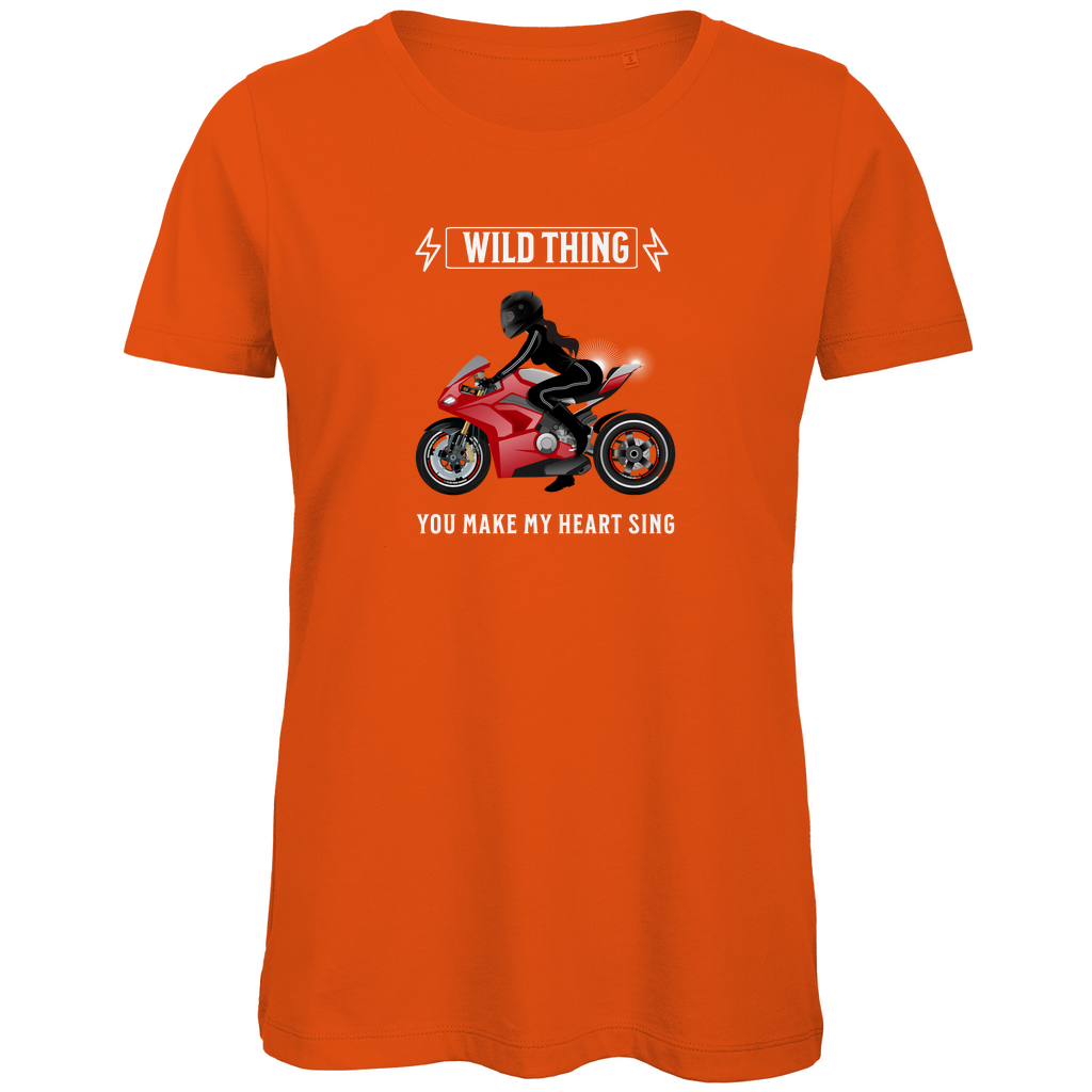 WILD THING - Biker T-Shirt für Frauen