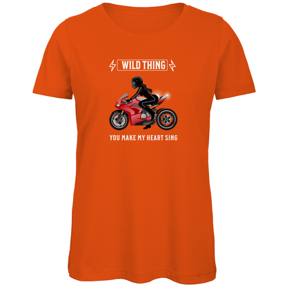WILD THING - Biker T-Shirt für Frauen