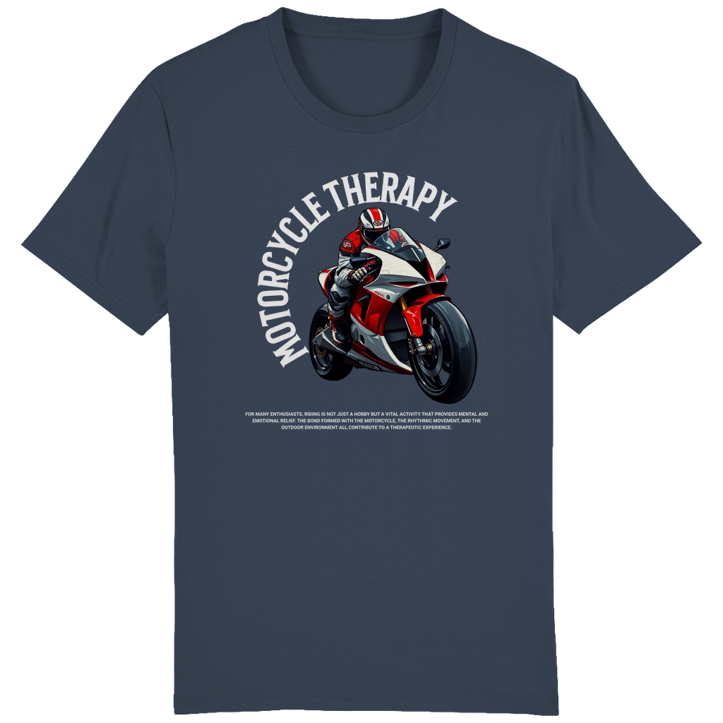 MOTORCYCLE THERAPIE - Biker T-Shirt