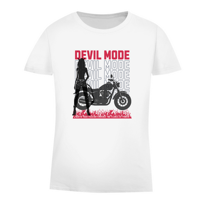 DEVIL MODE - Biker T-Shirt für Frauen