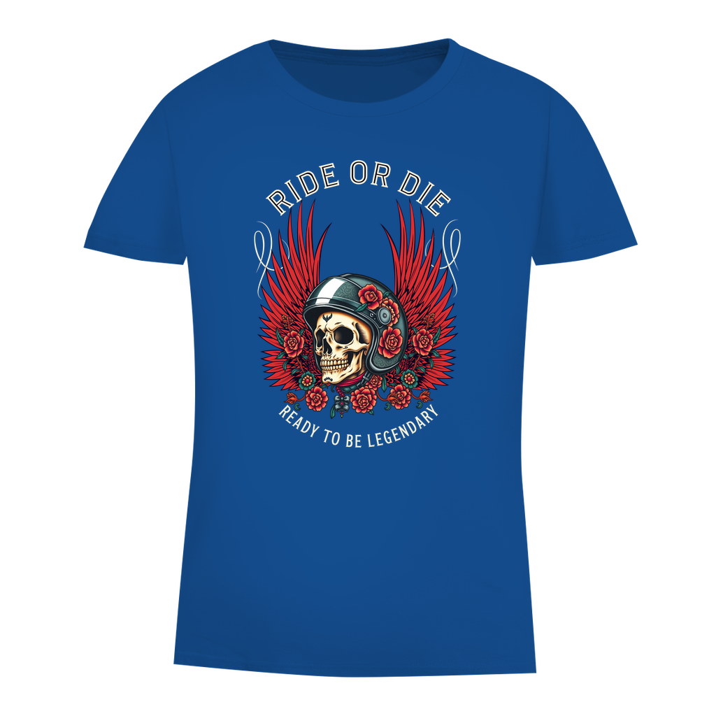 RIDE OR DIE - Damen Biker T-Shirt