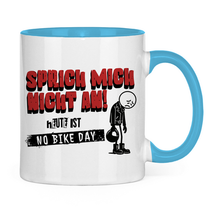 NO BIKE DAY MANN - Tasse zweifarbig