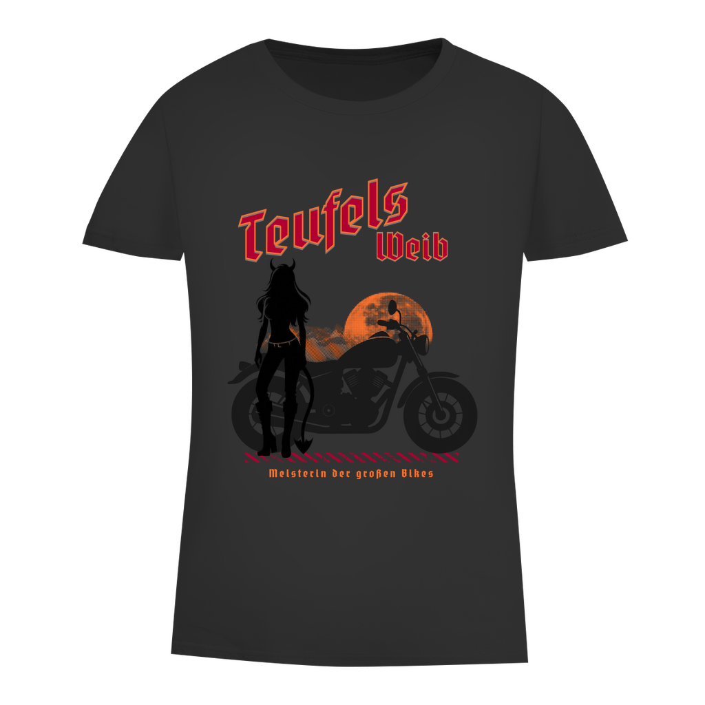 TEUFELSWEIB - Bikershirt für Frauen