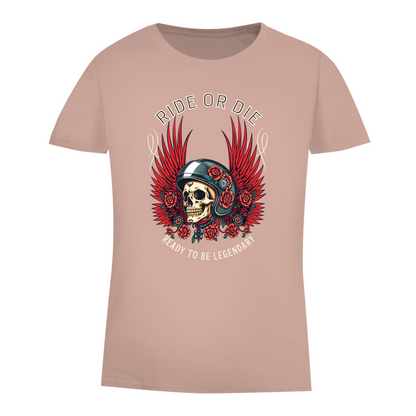 RIDE OR DIE - Damen Biker T-Shirt