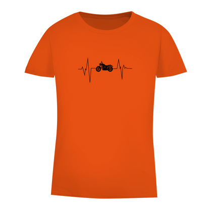 HERZKLOPFEN - Biker T-Shirt für Frauen