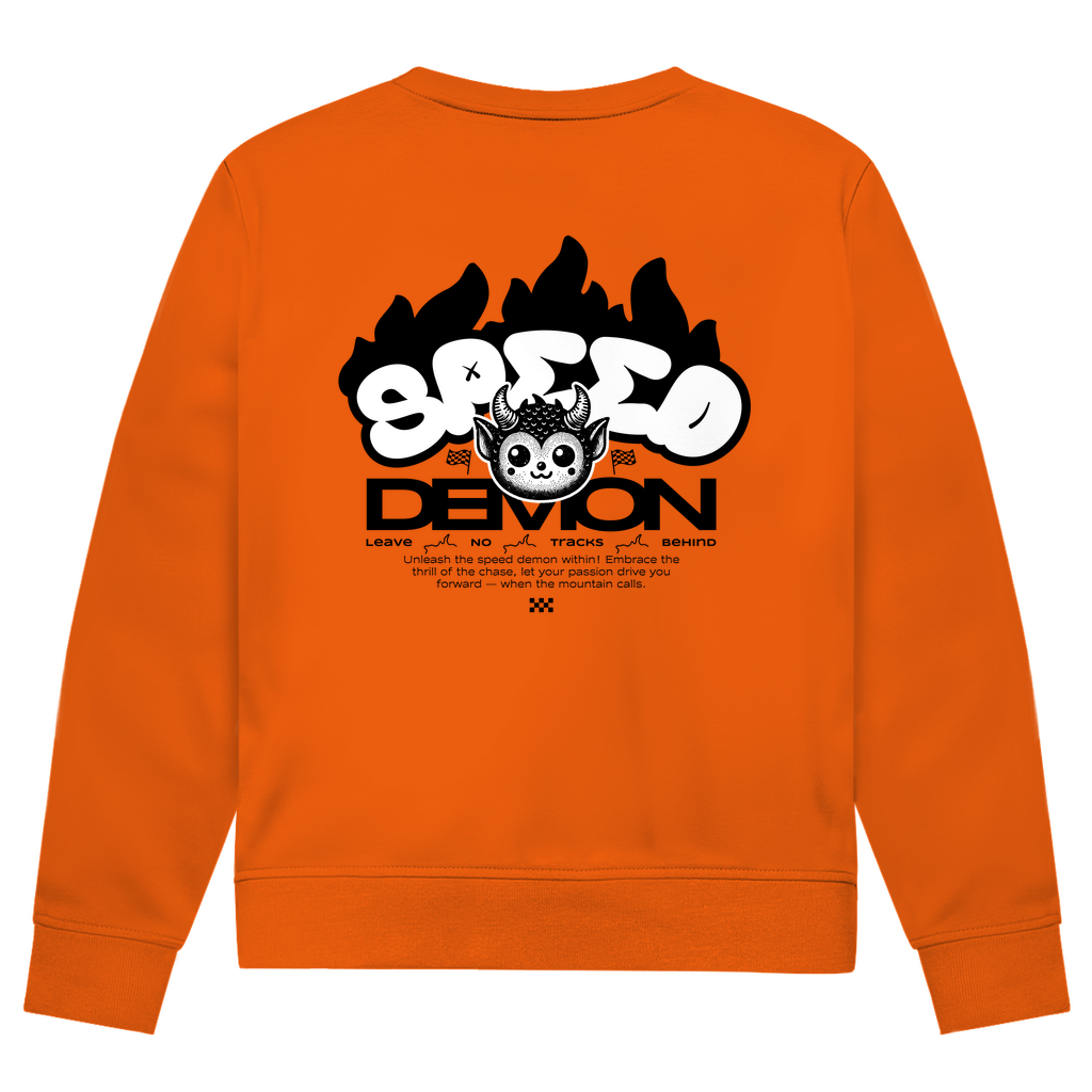SPEED DEMON - Herren Premium Biker Sweatshirt