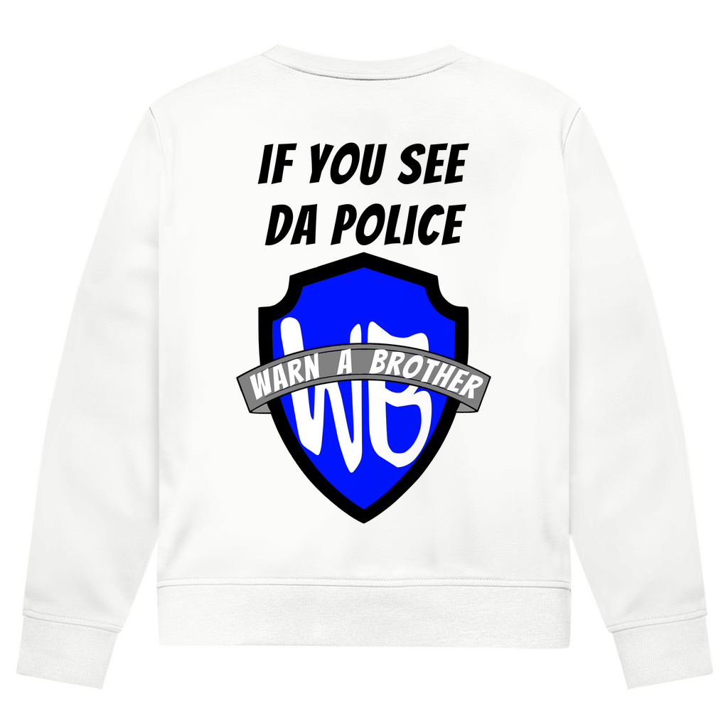 WARN A BROTHER - Herren Biker Premium Sweatshirt