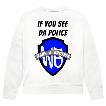 WARN A BROTHER - Herren Biker Premium Sweatshirt