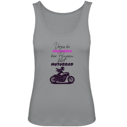 VERGISS DIE HIGHHEELS - Damen Biker Tank Top