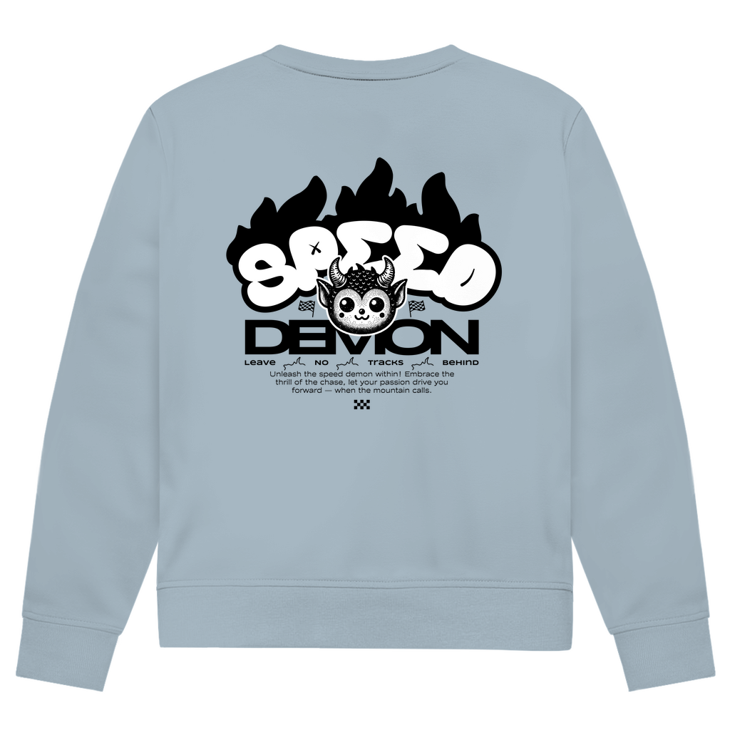 SPEED DEMON - Herren Premium Biker Sweatshirt