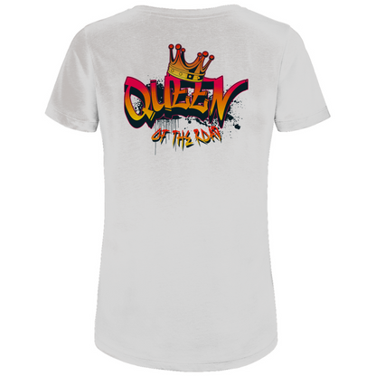 QUEEN OF THE ROAD - Damen Biker T-Shirt