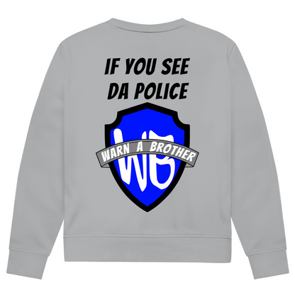 WARN A BROTHER - Herren Biker Premium Sweatshirt