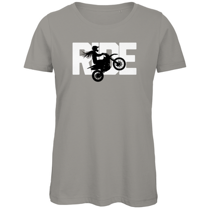 RIDE – Motorrad T-Shirt für Bikerinnen