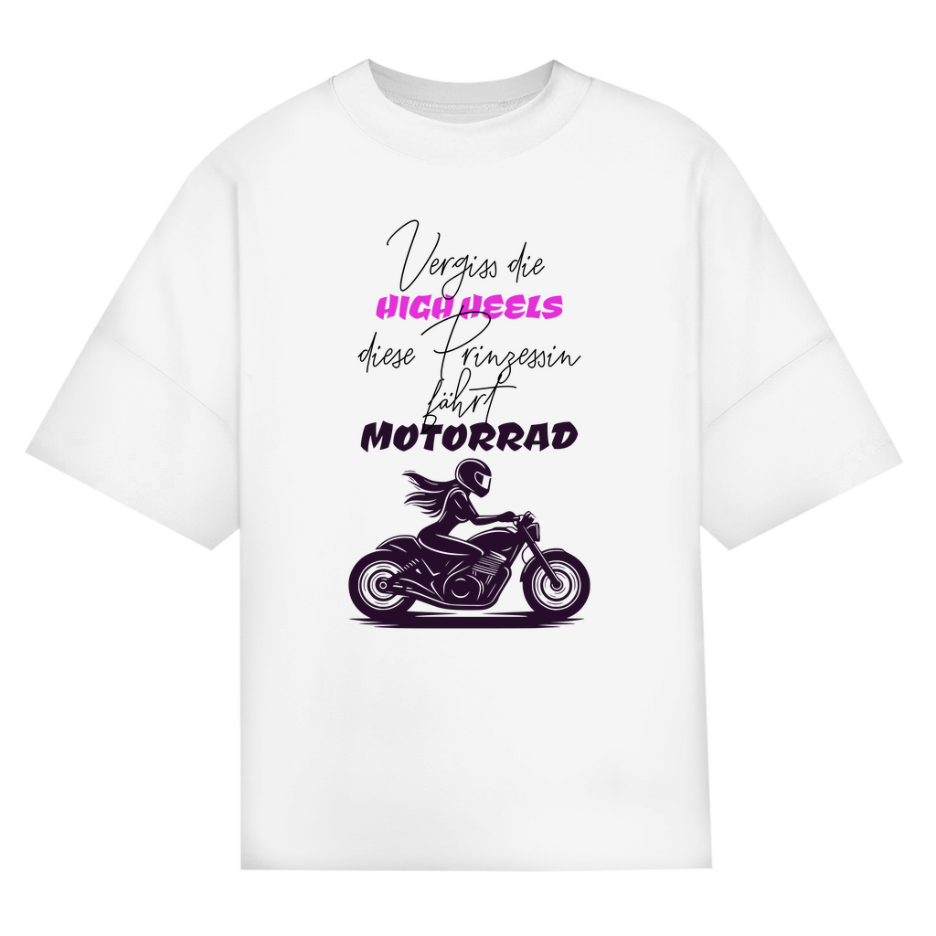 VERGISS DIE HIGHHEELS ... - Oversized Biker Shirt