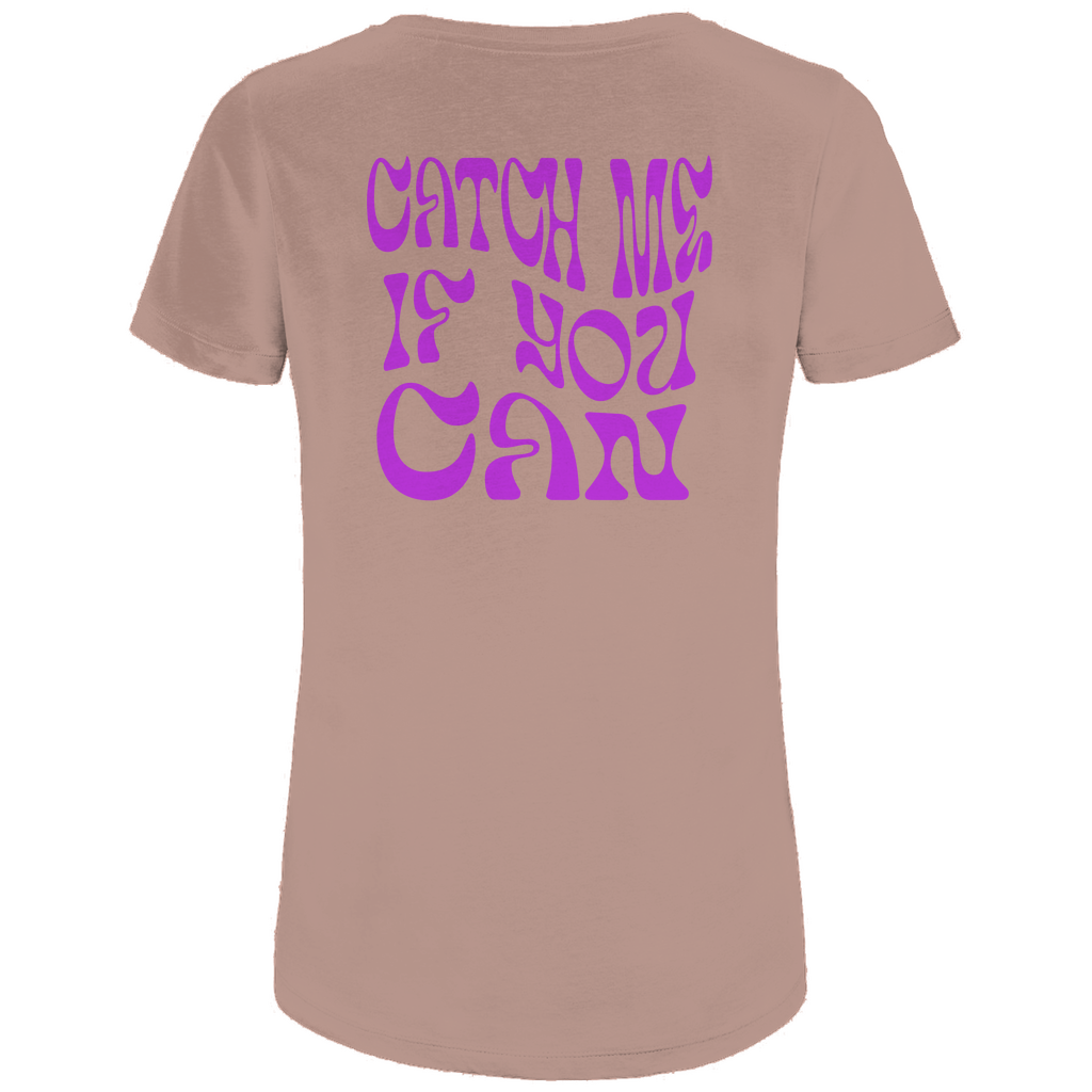 CATCH ME IF YOU CAN - Biker T-Shirt für Frauen