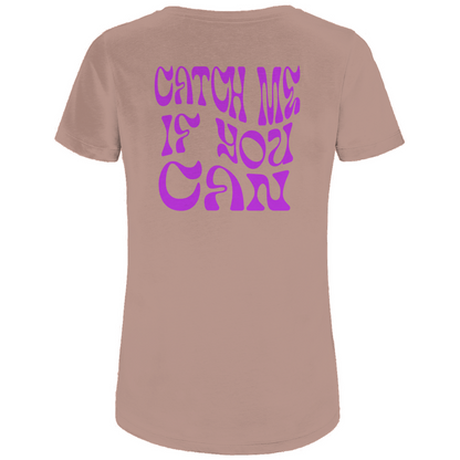 CATCH ME IF YOU CAN - Biker T-Shirt für Frauen