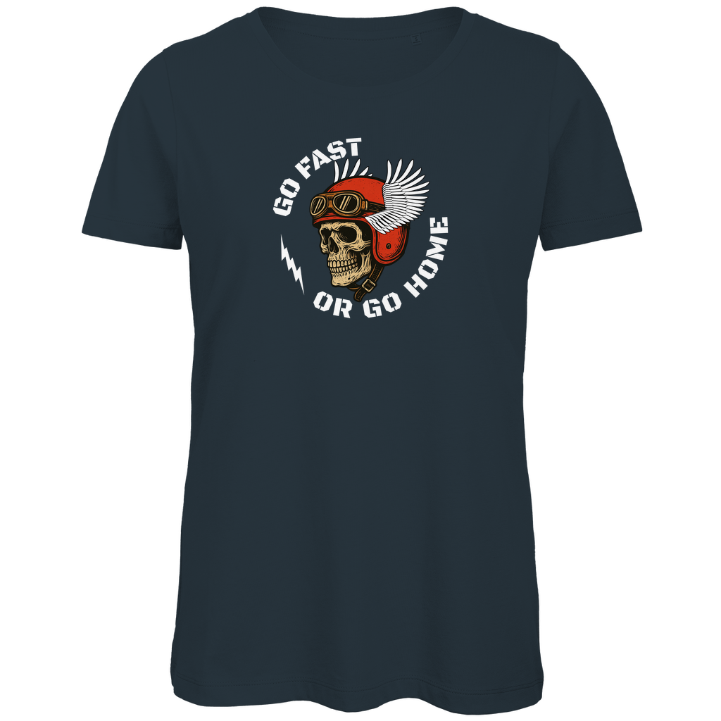GO FAST OR GO HOME - Bikershirt für Frauen