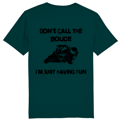 DON'T CALL THE POLICE - Herren Bikershirt