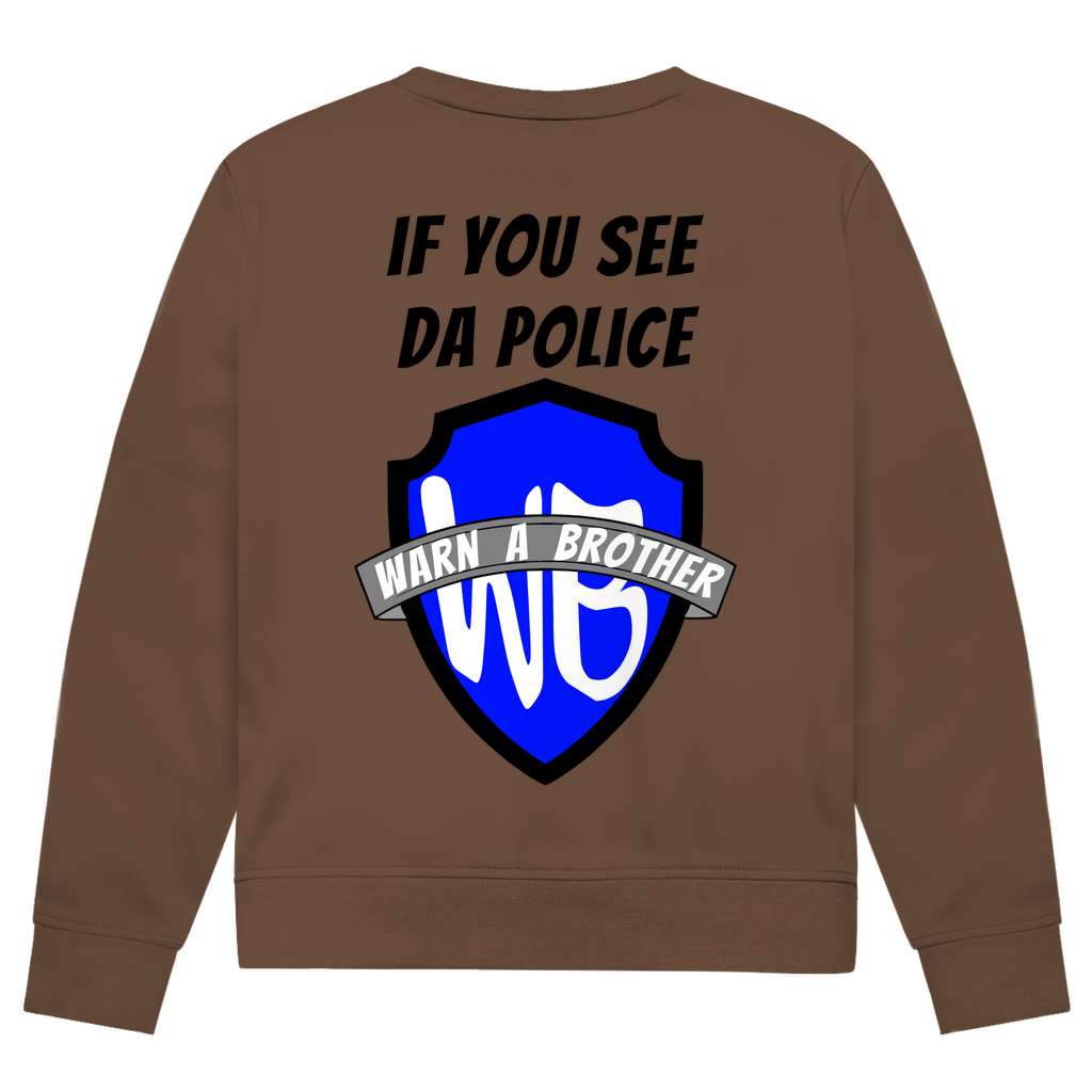 WARN A BROTHER - Herren Biker Premium Sweatshirt